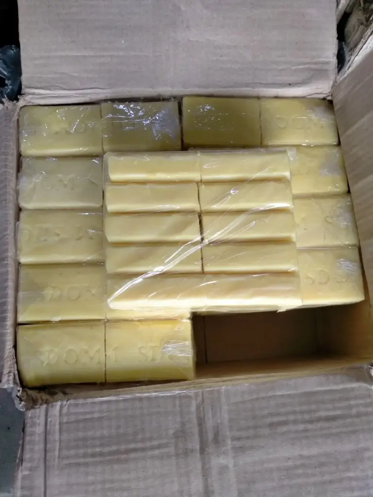  SDOM Laundry Bar Soap (1Ctnx10Pkgx10Pcs)	