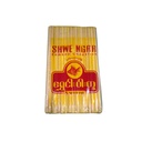  518 Bamboo Chopsticks ဝါးတူ (1Bagx60Pkgx100Pcs)  