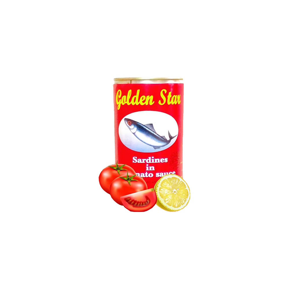 A1 Golden Star Sardines In Tomato Sauce 155gm (1Ctnx10Pkgx10Can)