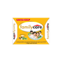 Family Care-ဝါ Thanakha & Lime Anti-Bacterial Bar Soap 100gm (1Ctnx24Pkgx4Pcs)